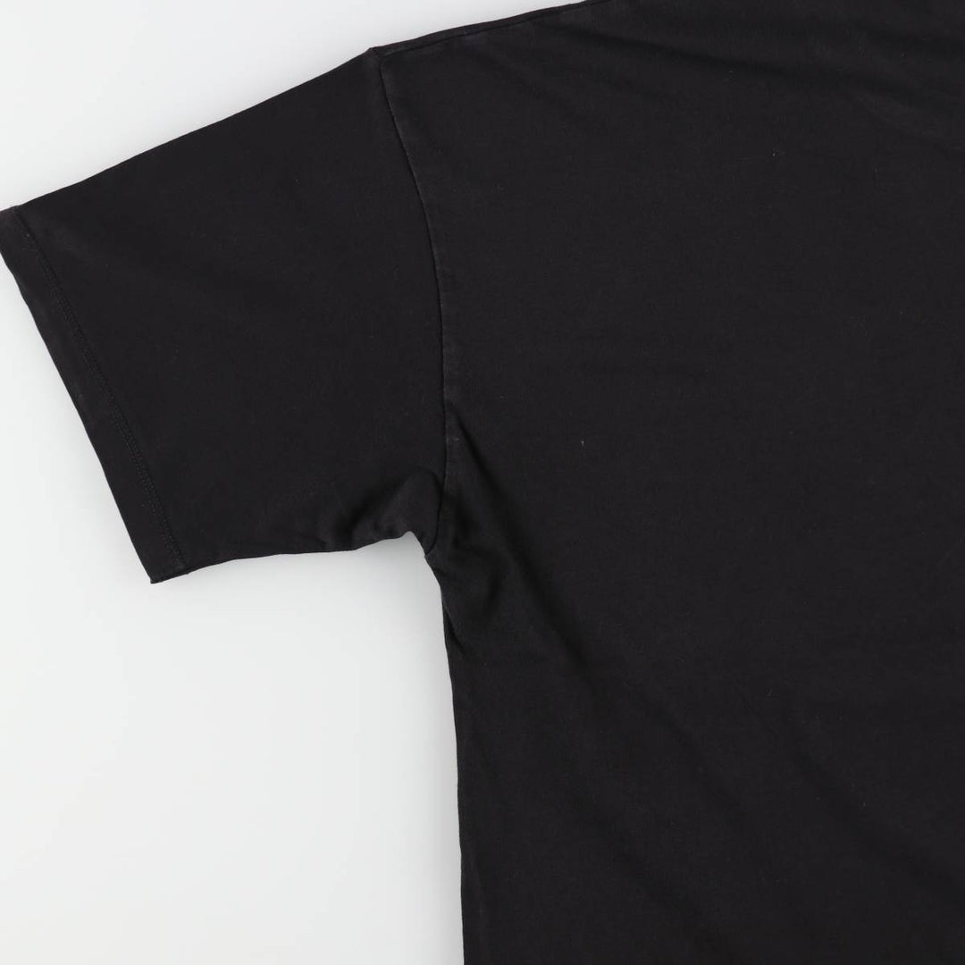 2pac Rap T-shirt, Men's L size cotton black type Vintage Second Hand