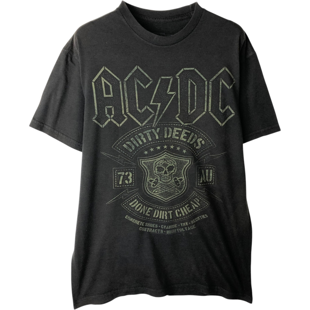 Live Nation Merchandise AC cotton black type Vintage Second Hand