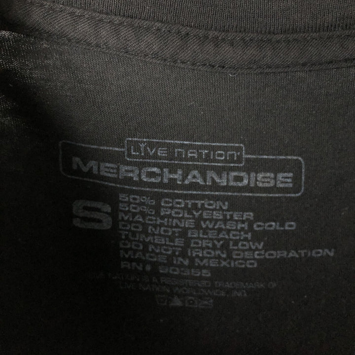 Live Nation Merchandise AC cotton black type Vintage Second Hand