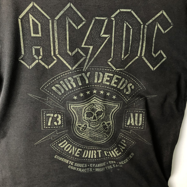 Live Nation Merchandise AC cotton black type Vintage Second Hand