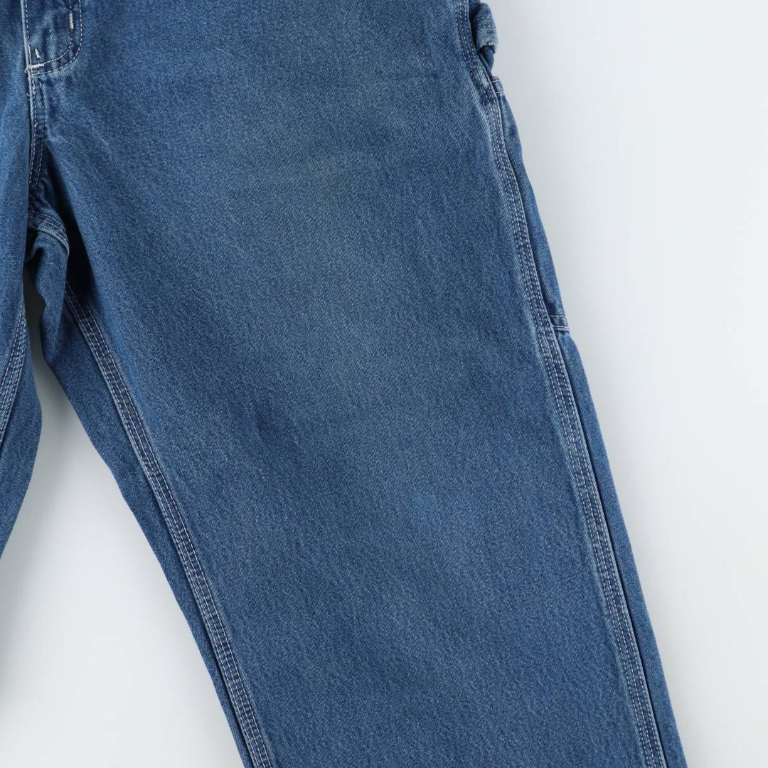 Carhartt Original Dungaree Fit Cut-Off Denim Painter Pants, Men's W35 (approx.) cotton blue type Vintage Second Hand