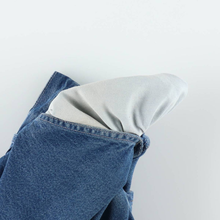 Carhartt Original Dungaree Fit Cut-Off Denim Painter Pants, Men's W35 (approx.) cotton blue type Vintage Second Hand