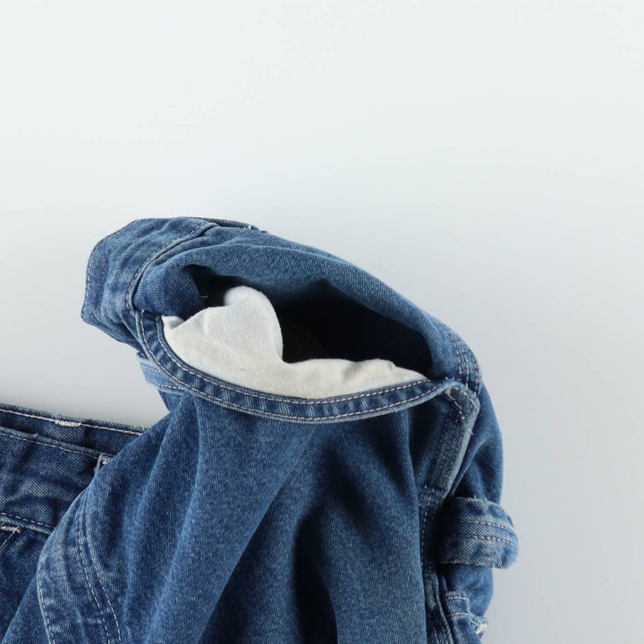 Carhartt Original Dungaree Fit Cut-Off Denim Painter Pants, Men's W35 (approx.) cotton blue type Vintage Second Hand