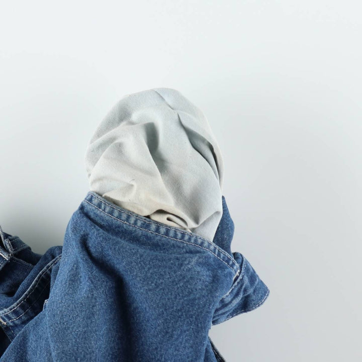 Carhartt Original Dungaree Fit Cut-Off Denim Painter Pants, Men's W35 (approx.) cotton blue type Vintage Second Hand