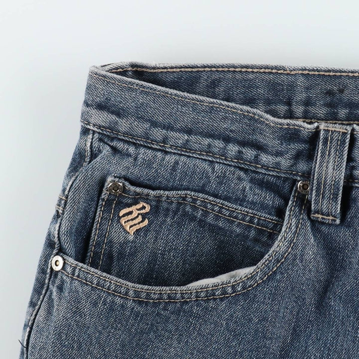 90s-00'S ROCA WEAR Tapered Denim Pants, Men's Size W34 (approx.), Vintage cotton blue type Vintage Second Hand