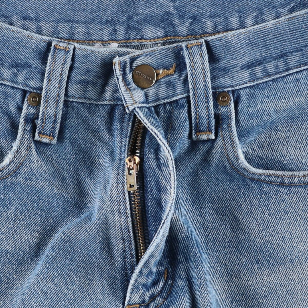 Carhartt Tapered Denim Pants for Men, W35 equivalent unclear blue type Vintage Second Hand