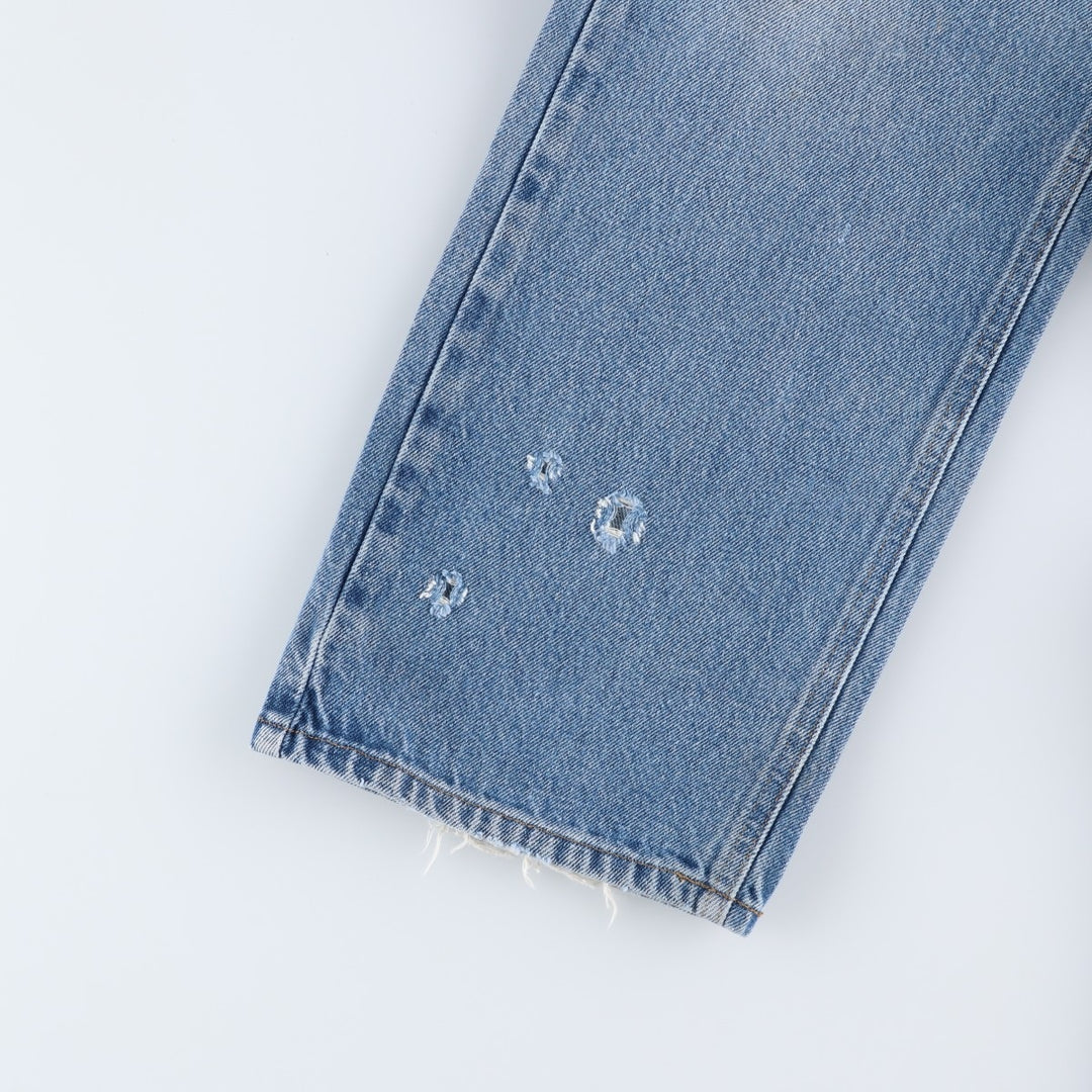 Carhartt Tapered Denim Pants for Men, W35 equivalent unclear blue type Vintage Second Hand