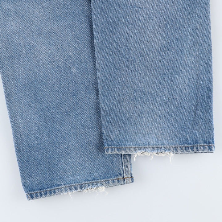 Carhartt Tapered Denim Pants for Men, W35 equivalent unclear blue type Vintage Second Hand