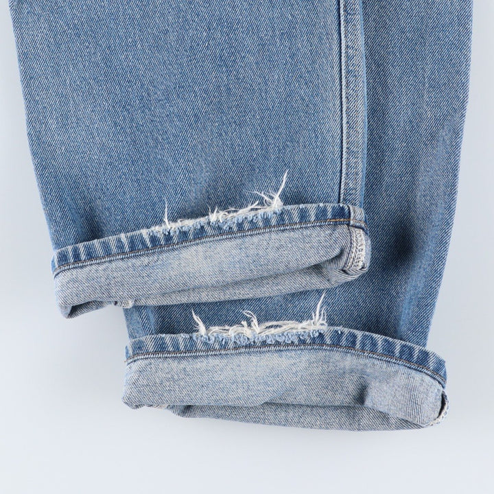 Carhartt Tapered Denim Pants for Men, W35 equivalent unclear blue type Vintage Second Hand