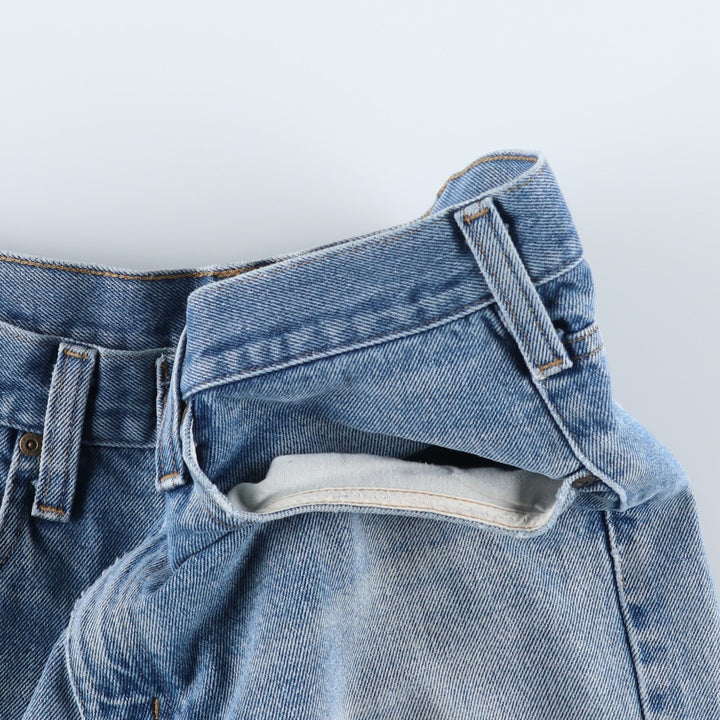 Carhartt Tapered Denim Pants for Men, W35 equivalent unclear blue type Vintage Second Hand