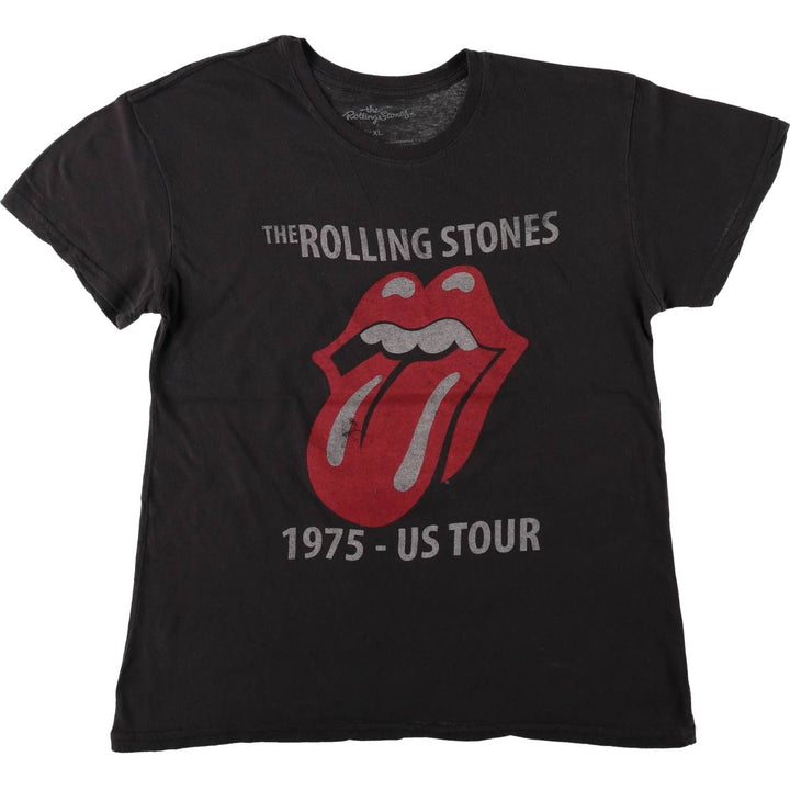 The Rolling Stones Band T-shirt, Men's XL cotton Charcoal Vintage Second Hand