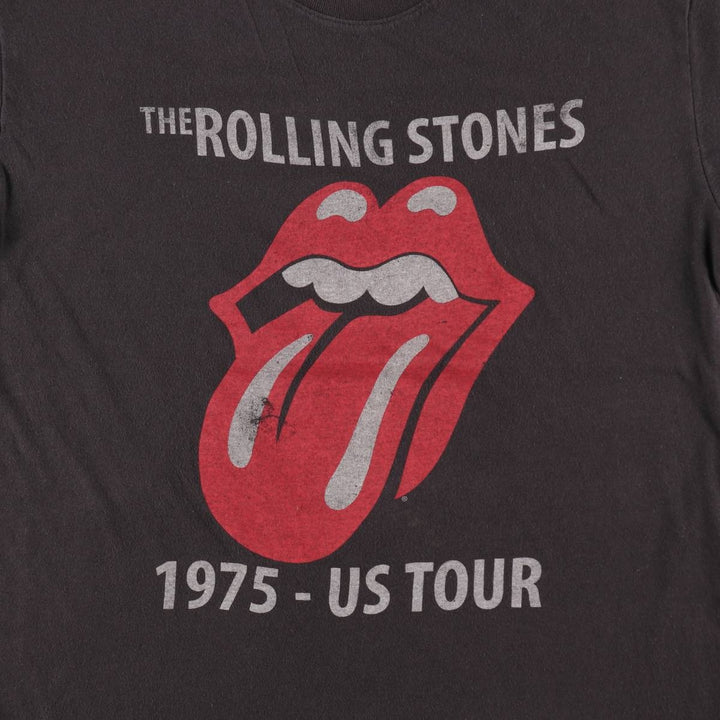 The Rolling Stones Band T-shirt, Men's XL cotton Charcoal Vintage Second Hand
