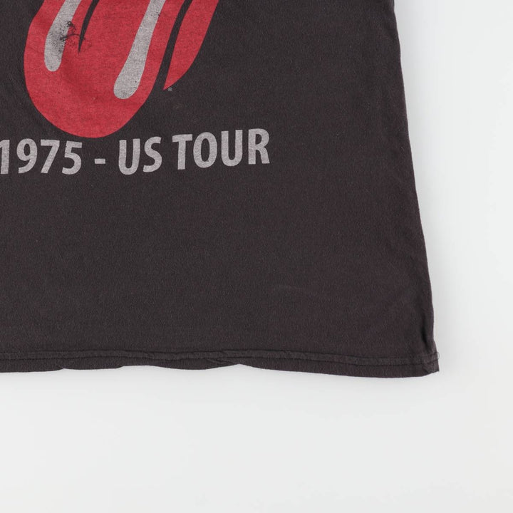 The Rolling Stones Band T-shirt, Men's XL cotton Charcoal Vintage Second Hand