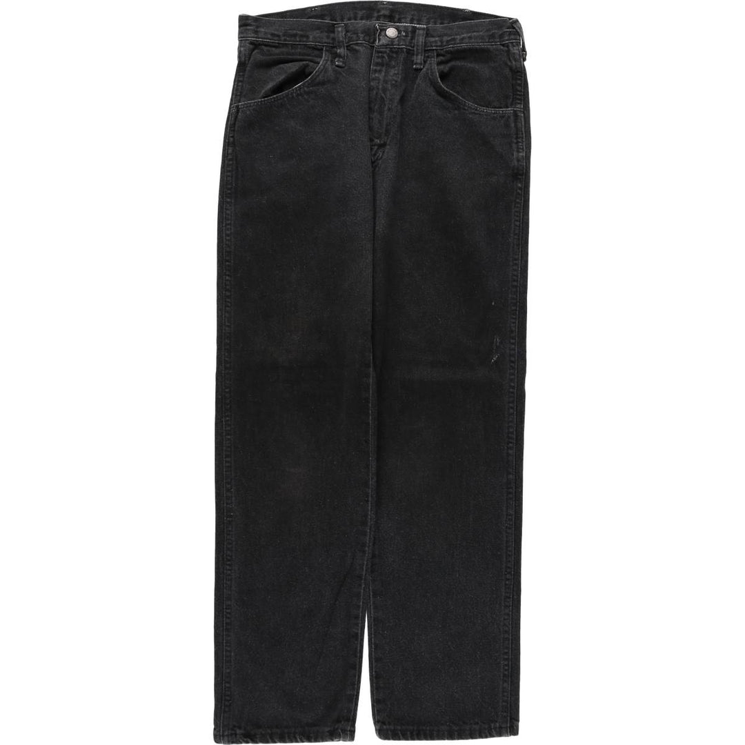 90s-00'S Rustler Black Denim Tapered Jeans, Made in USA, Men's W31 (approx.) cotton black type Vintage Second Hand
