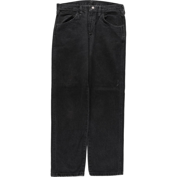 90s-00'S Rustler Black Denim Tapered Jeans, Made in USA, Men's W31 (approx.) cotton black type Vintage Second Hand