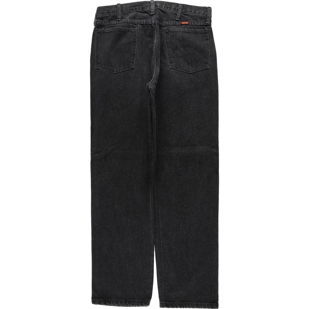 90s-00'S Rustler Black Denim Tapered Jeans, Made in USA, Men's W31 (approx.) cotton black type Vintage Second Hand