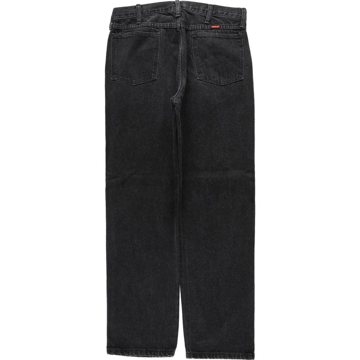 90s-00'S Rustler Black Denim Tapered Jeans, Made in USA, Men's W31 (approx.) cotton black type Vintage Second Hand