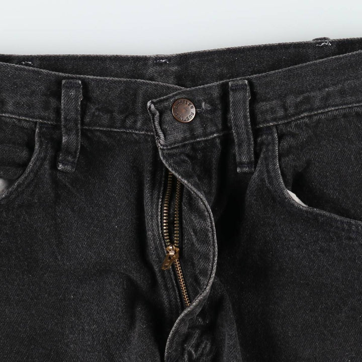90s-00'S Rustler Black Denim Tapered Jeans, Made in USA, Men's W31 (approx.) cotton black type Vintage Second Hand
