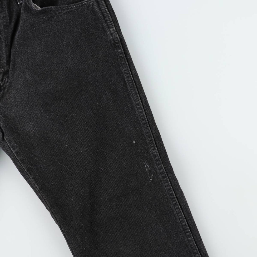 90s-00'S Rustler Black Denim Tapered Jeans, Made in USA, Men's W31 (approx.) cotton black type Vintage Second Hand