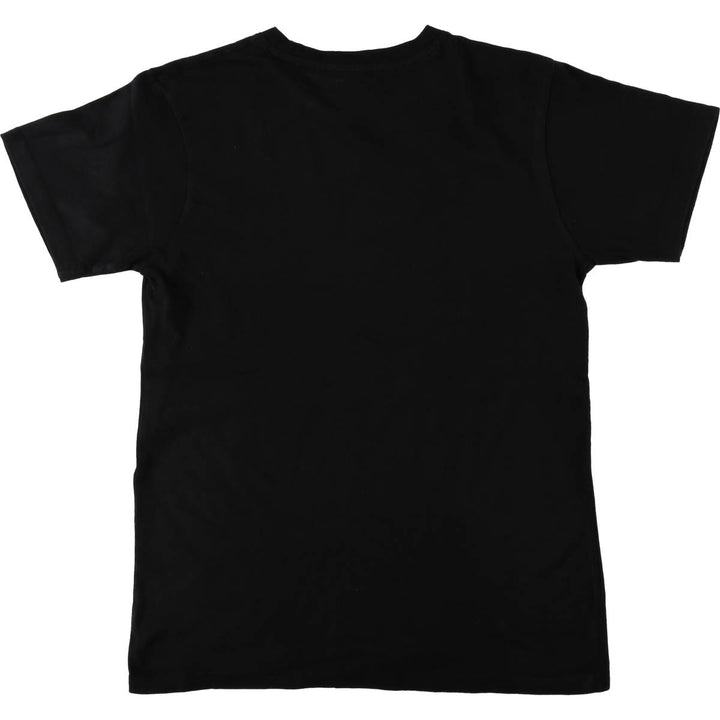 QUEEN Band T-shirt, Men's M size cotton black type Vintage Second Hand
