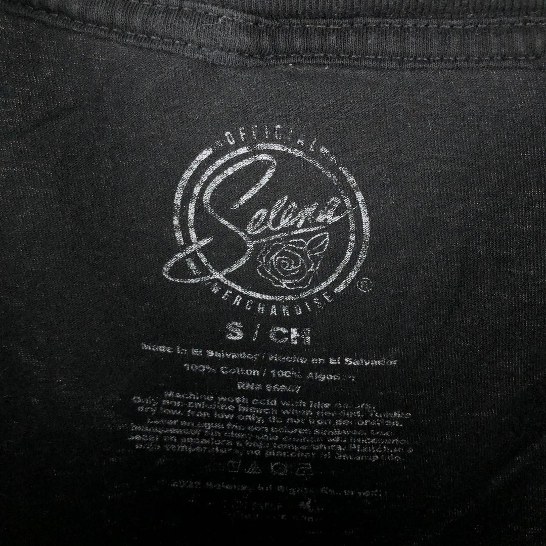 SELENA QUINTANILLA Band T-shirt (Men's size S) cotton black type Vintage Second Hand