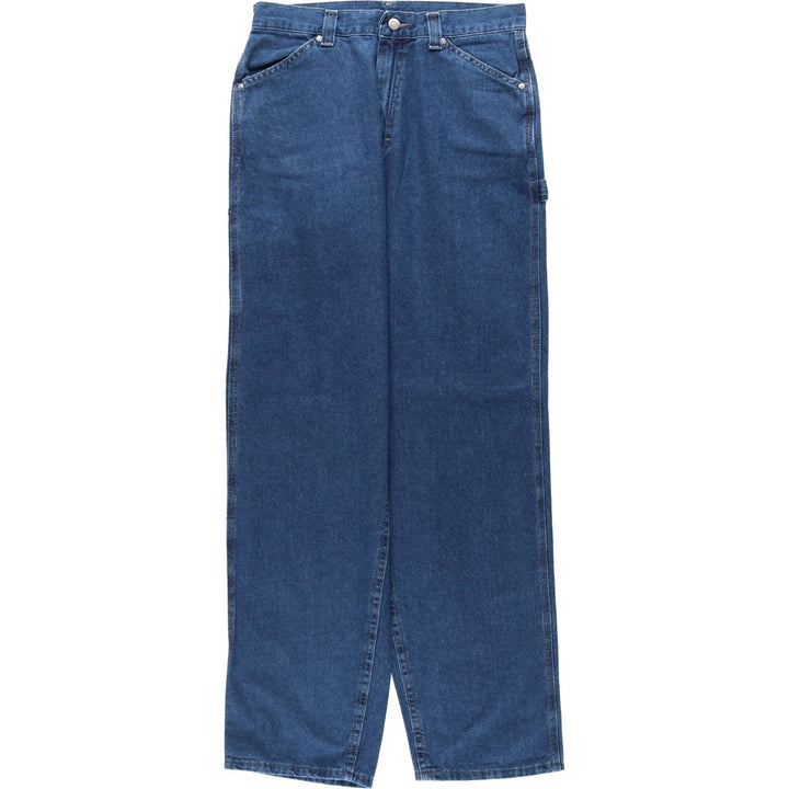 90'S Lee RIVETED Denim Painter Pants, Men's W31 (approx.), Vintage cotton blue type Vintage Second Hand