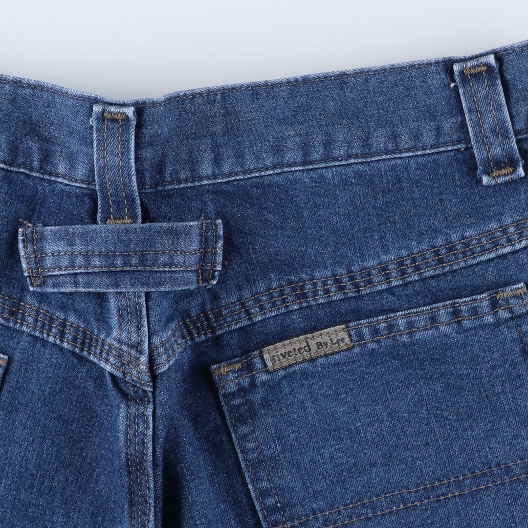 90'S Lee RIVETED Denim Painter Pants, Men's W31 (approx.), Vintage cotton blue type Vintage Second Hand