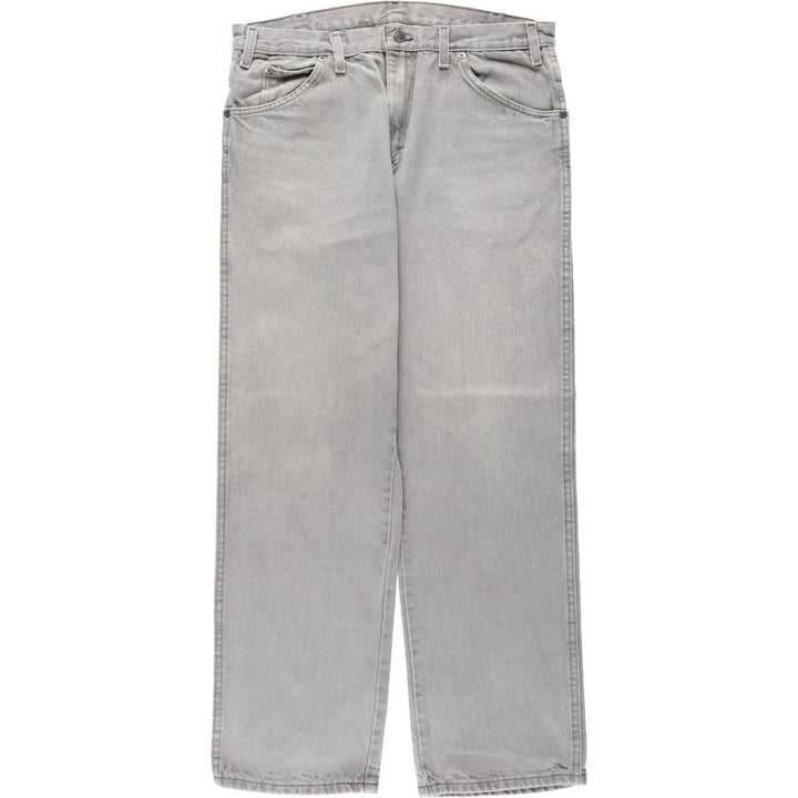 Dickies Regular Fit Straight Denim Pants, Men's, Size 34 cotton gray type Vintage Second Hand