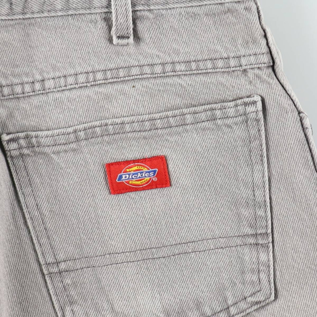 Dickies Regular Fit Straight Denim Pants, Men's, Size 34 cotton gray type Vintage Second Hand
