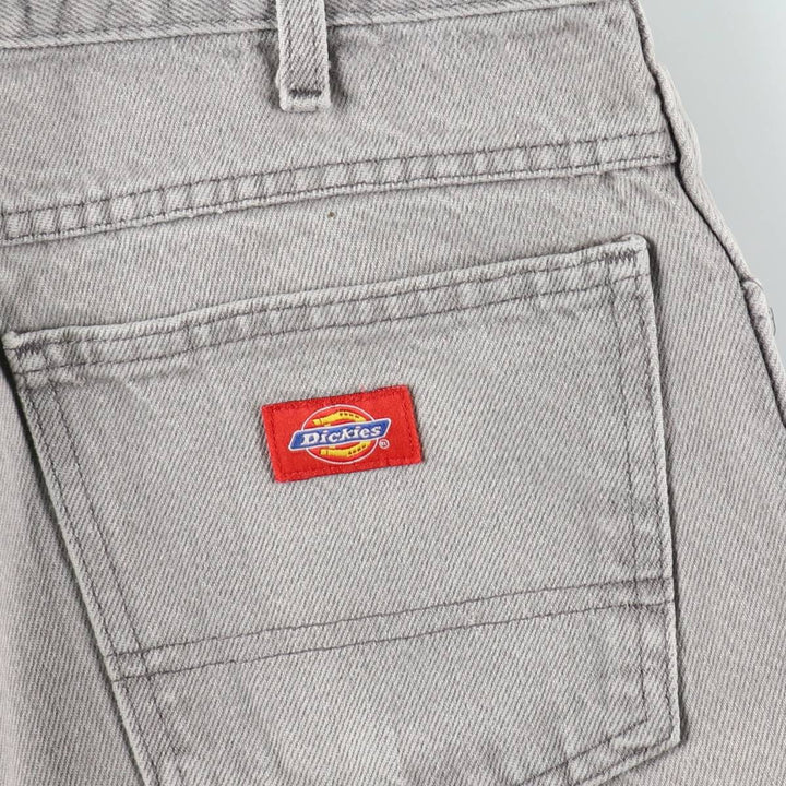 Dickies Regular Fit Straight Denim Pants, Men's, Size 34 cotton gray type Vintage Second Hand