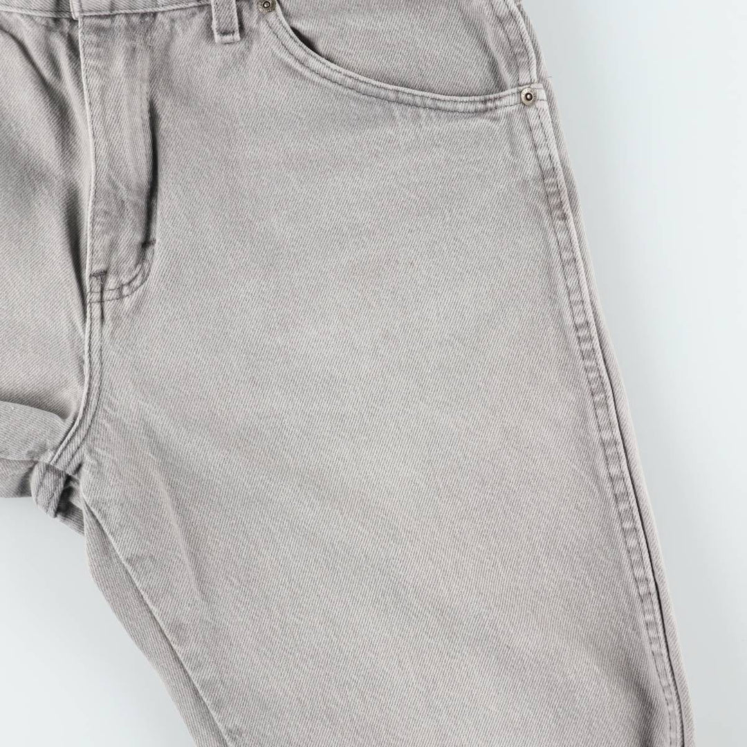 Dickies Regular Fit Straight Denim Pants, Men's, Size 34 cotton gray type Vintage Second Hand