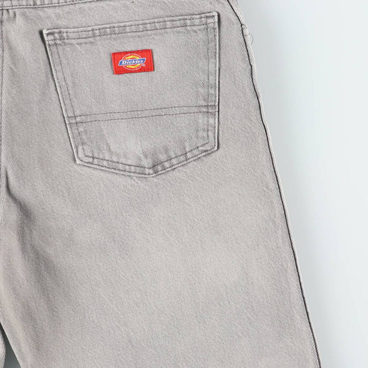 Dickies Regular Fit Straight Denim Pants, Men's, Size 34 cotton gray type Vintage Second Hand