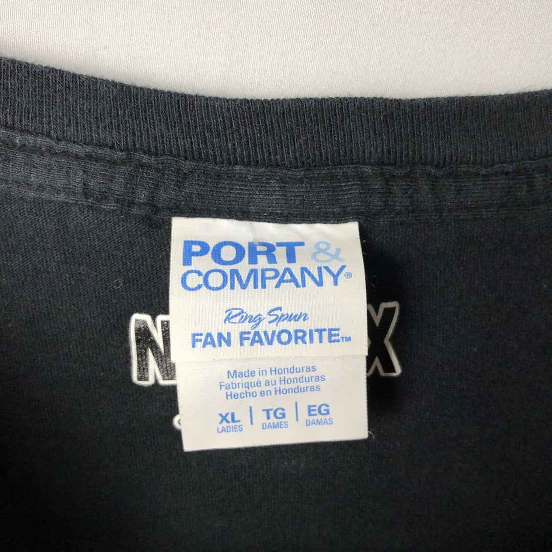PORT AND COMPANY STRANGER THINGS Movie T-Shirt (Men's XL equivalent) cotton black type Vintage Second Hand