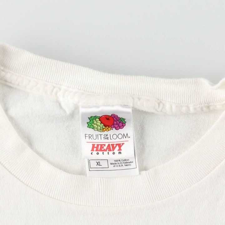 90'S Fruit of the Loom 50's Weekends Band T-shirt, Men's XL equivalent, Vintage cotton white type Vintage Second Hand