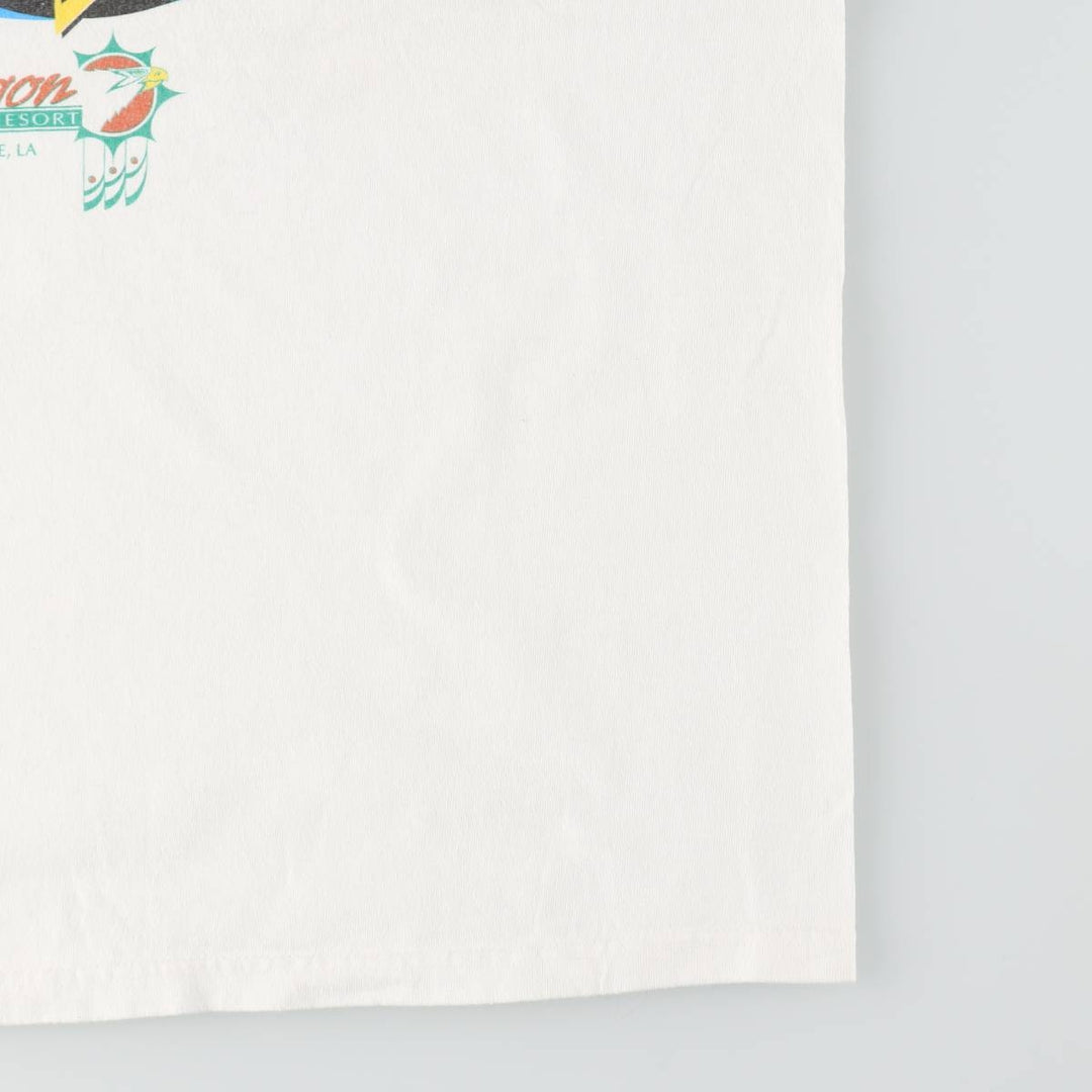 90'S Fruit of the Loom 50's Weekends Band T-shirt, Men's XL equivalent, Vintage cotton white type Vintage Second Hand