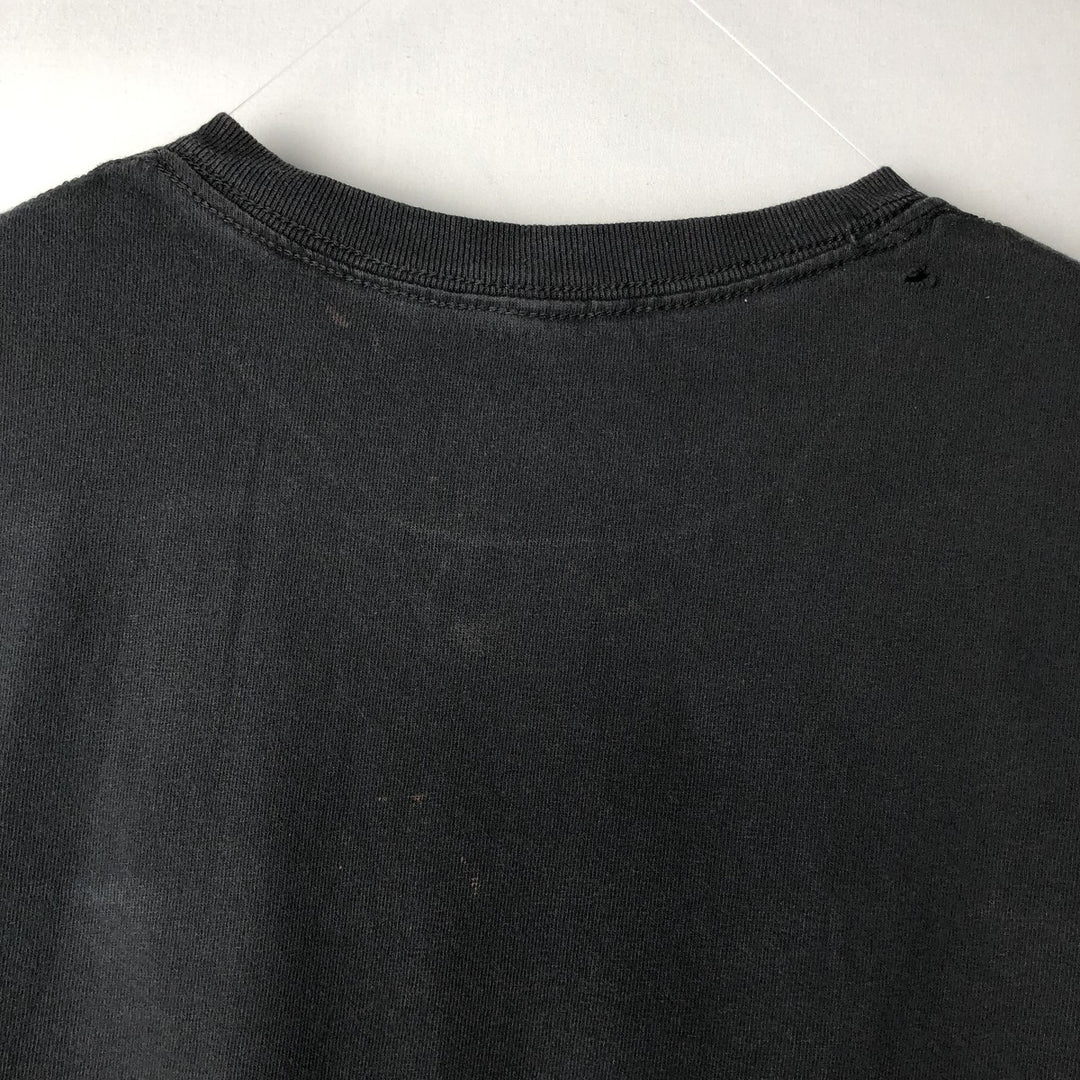 NIRVANA Nirvana Band T-shirt, Band T, Men's M size cotton black type Vintage Second Hand