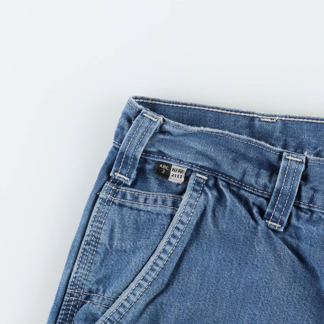 Carhartt FR Series Denim Painter Pants, Men's Size W37 (approx.) cotton blue type Vintage Second Hand