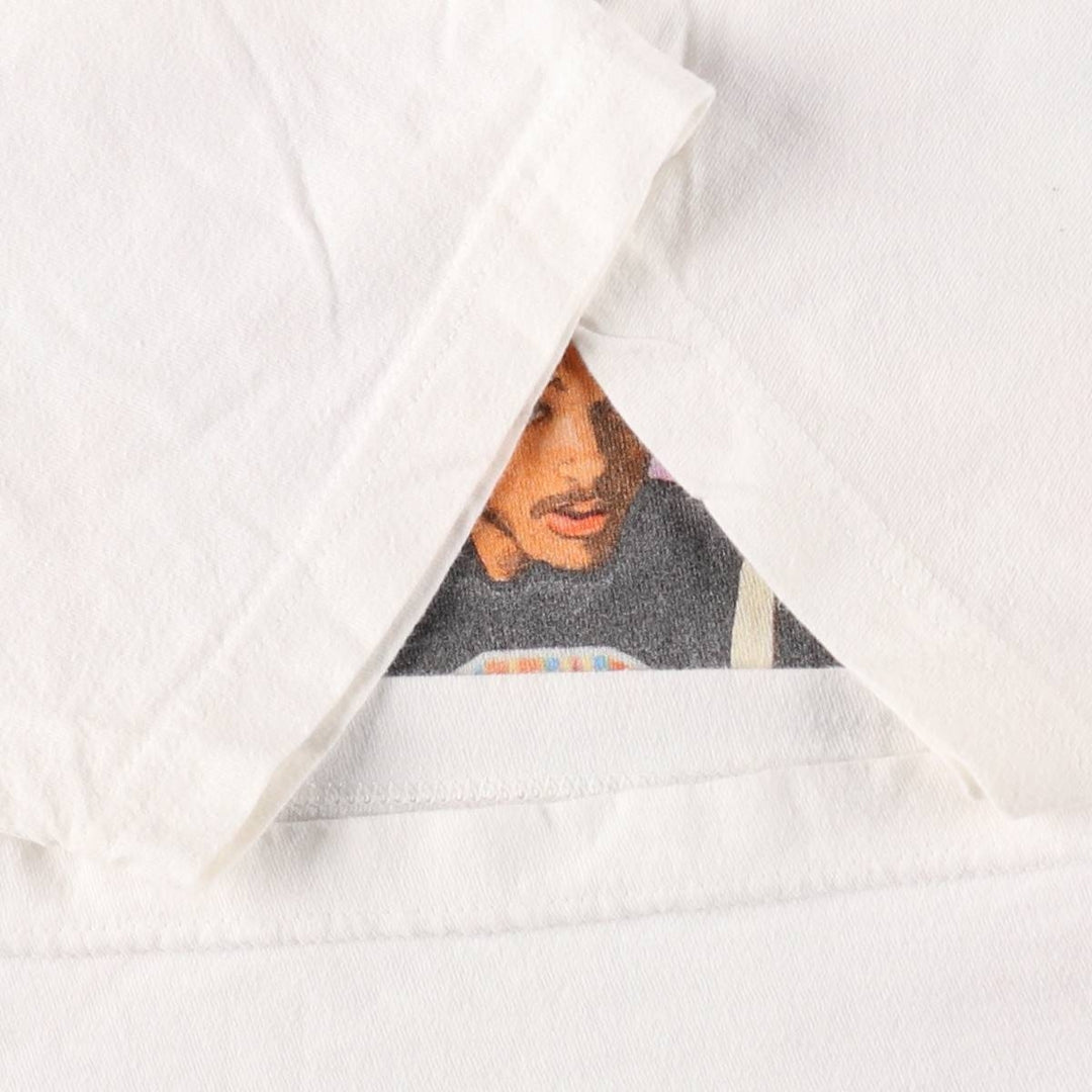 Cross Colours Will Smith Wrap T-Shirt (Men's Size M) cotton white type Vintage Second Hand