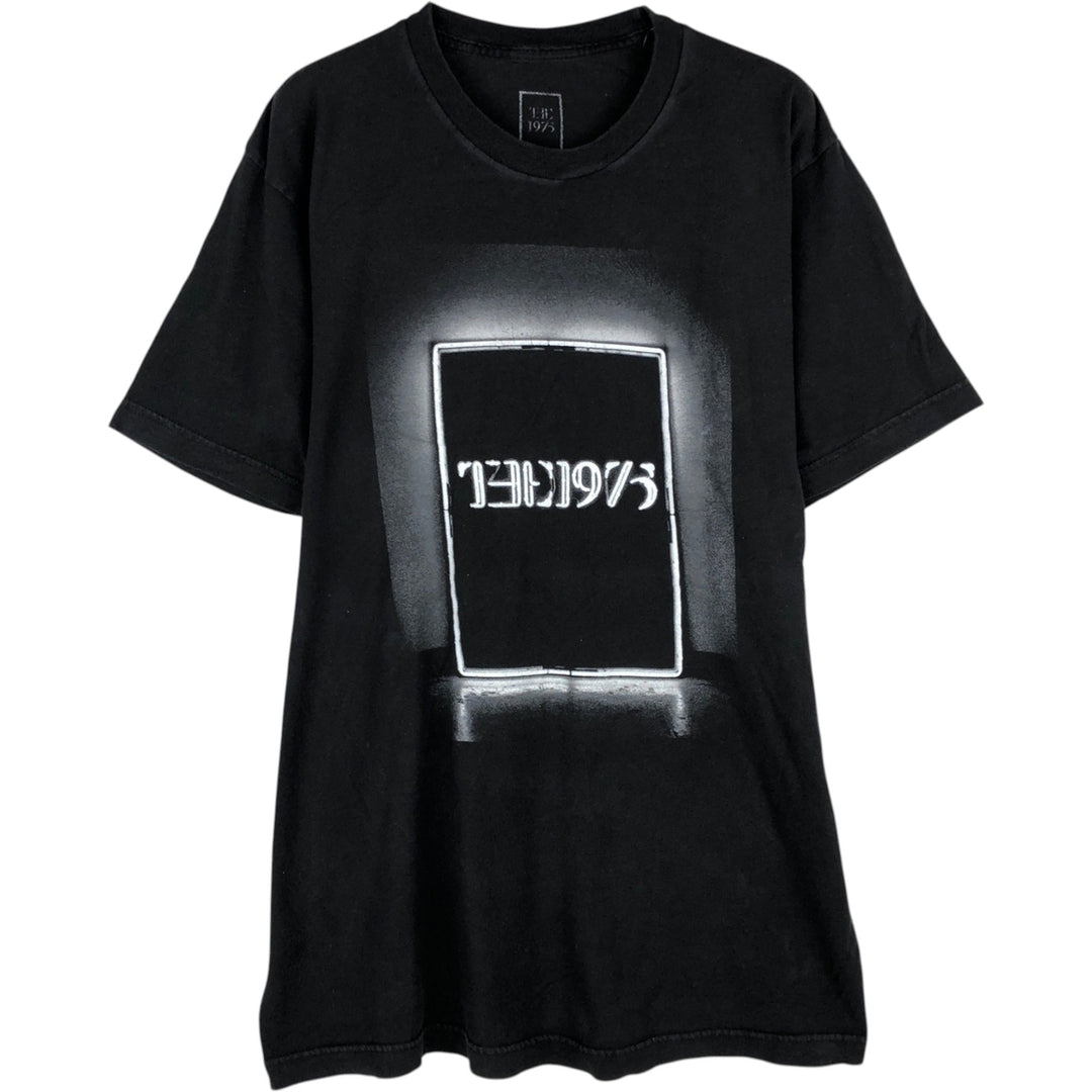 THE 1975 (The Nineteen Seventy-Five) Band T-Shirt, Men's Size L (approx.) polyester black type Vintage Second Hand