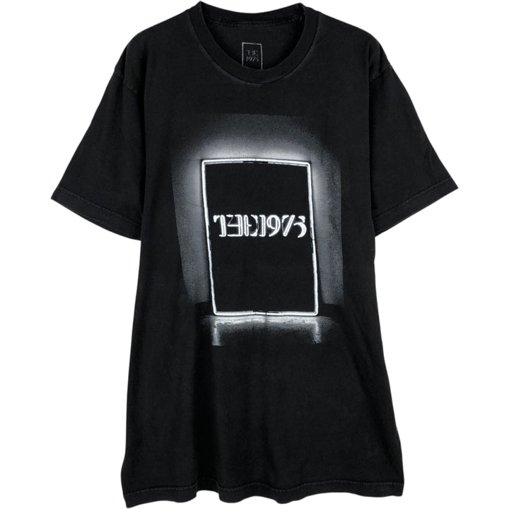 THE 1975 (The Nineteen Seventy-Five) Band T-Shirt, Men's Size L (approx.) polyester black type Vintage Second Hand