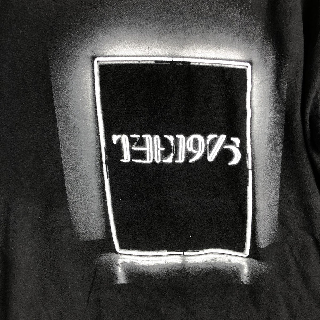 THE 1975 (The Nineteen Seventy-Five) Band T-Shirt, Men's Size L (approx.) polyester black type Vintage Second Hand