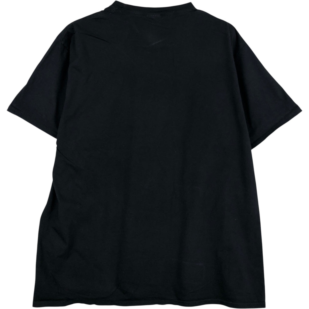 PORT and COMPANY QUEEN Band T-shirt (Men's XL equivalent) cotton black type Vintage Second Hand