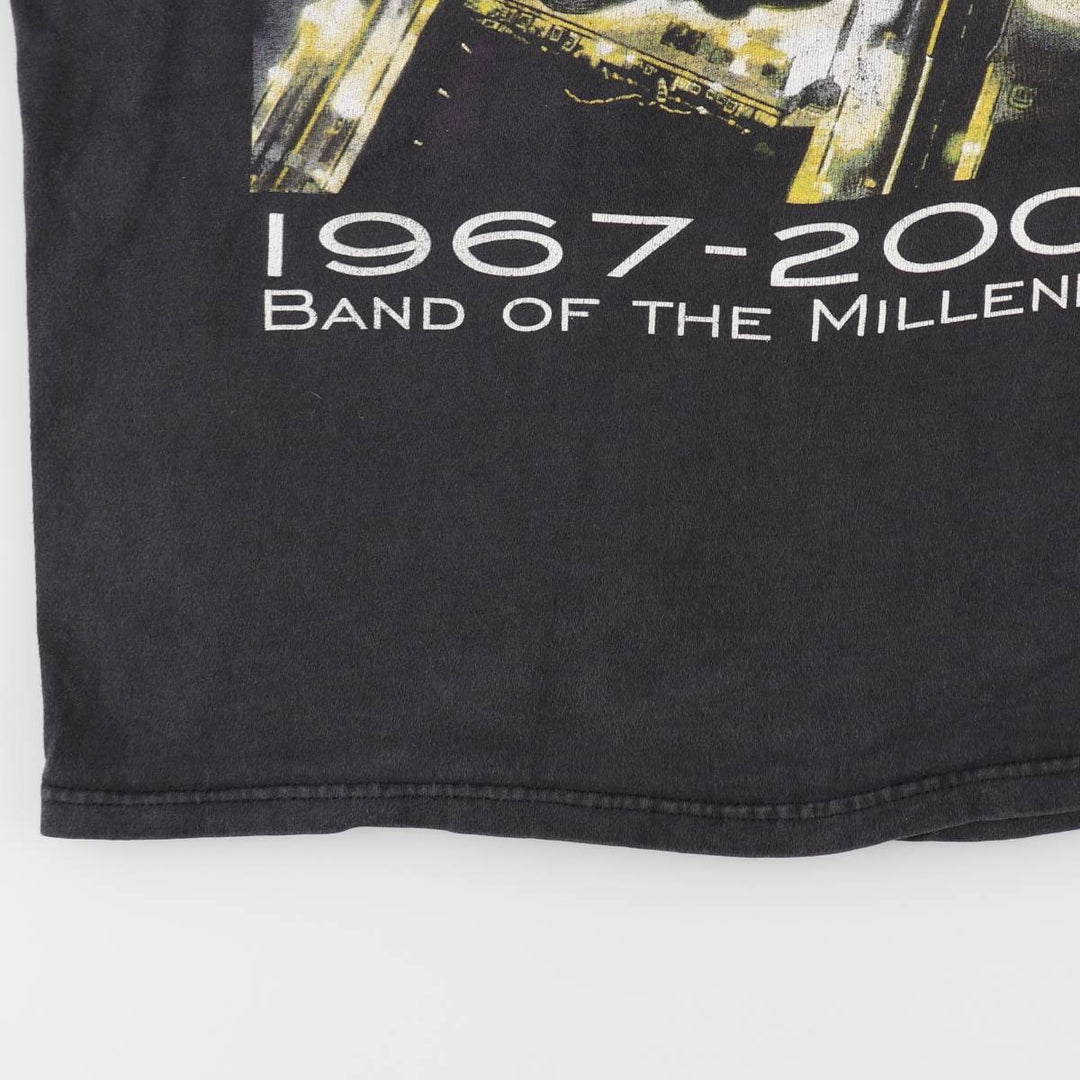 90'S Chicago Band T-Shirt, Men's Size M (Equivalent), Vintage unclear black type Vintage Second Hand