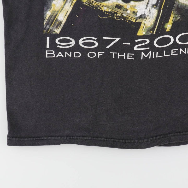90'S Chicago Band T-Shirt, Men's Size M (Equivalent), Vintage unclear black type Vintage Second Hand