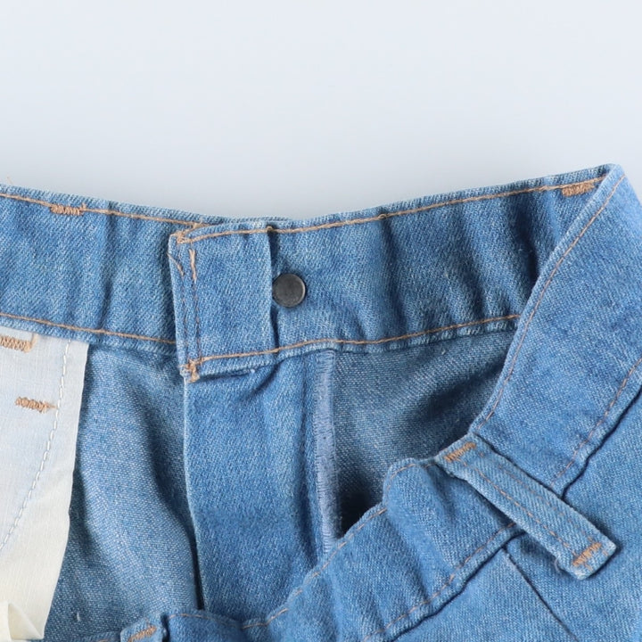 70s-80'S Levi's for men 43417-0812 Orange Tab Bootcut Denim Pants Men's W35 Vintage unclear blue type Vintage Second Hand
