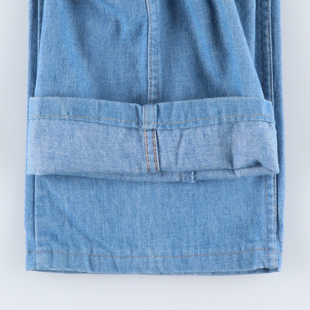 70s-80'S Levi's for men 43417-0812 Orange Tab Bootcut Denim Pants Men's W35 Vintage unclear blue type Vintage Second Hand