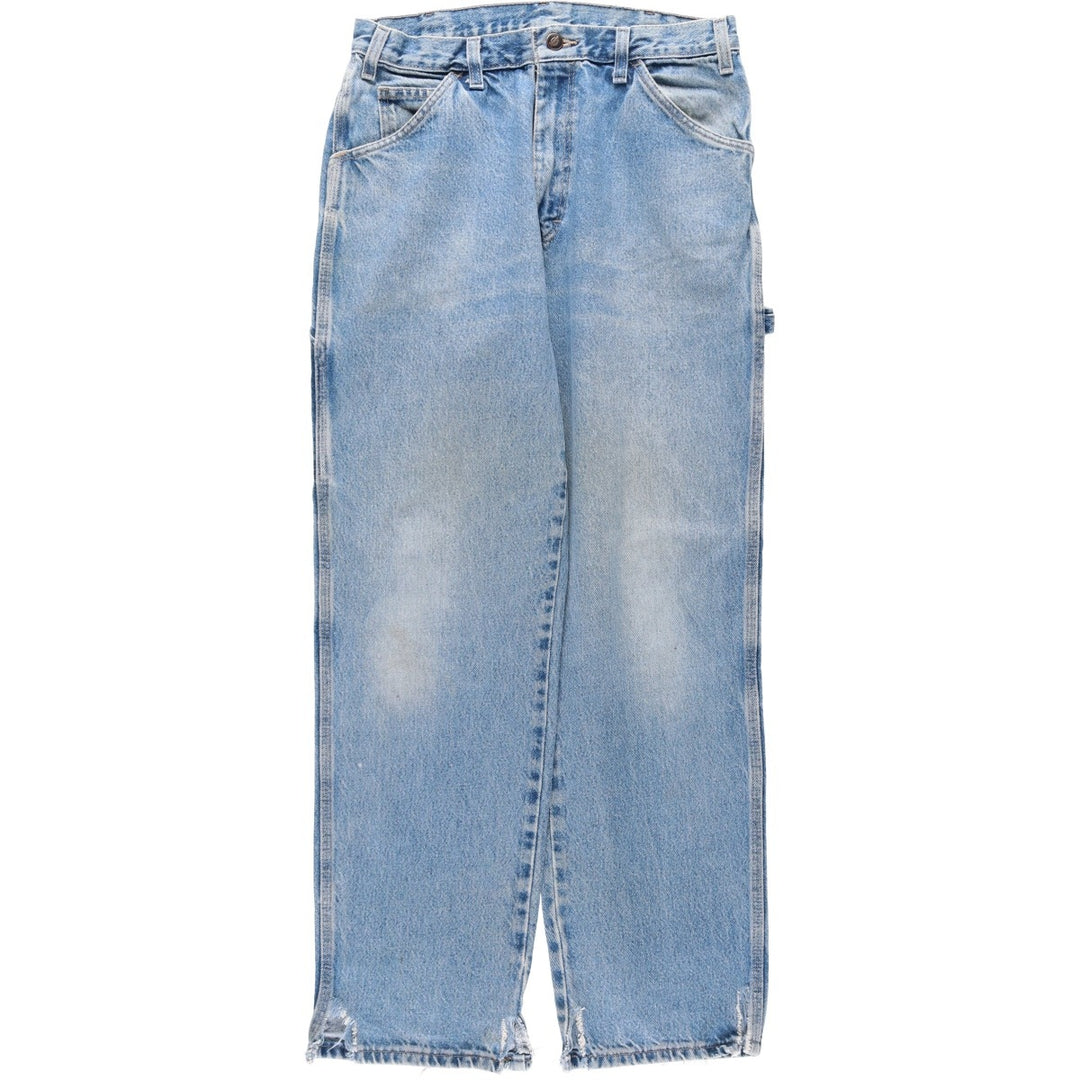 Dickies denim painter pants for men, equivalent to W31 cotton blue type Vintage Second Hand
