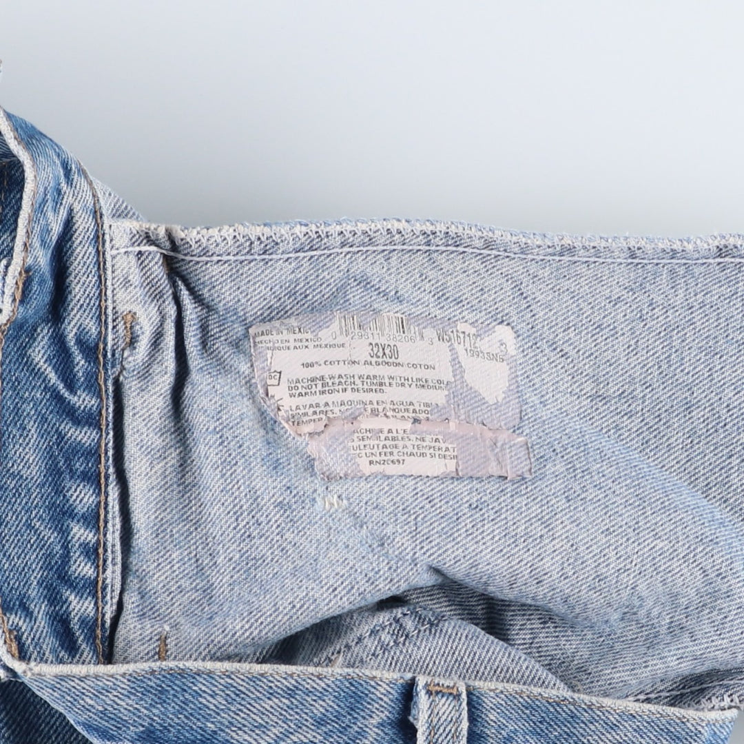 Dickies denim painter pants for men, equivalent to W31 cotton blue type Vintage Second Hand