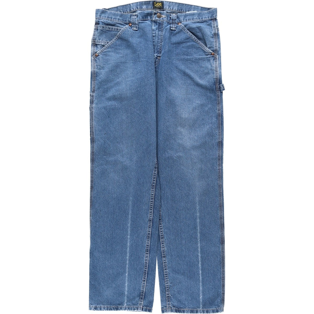 Lee LOOSE FIT denim painter pants for men, size w36 cotton blue type Vintage Second Hand