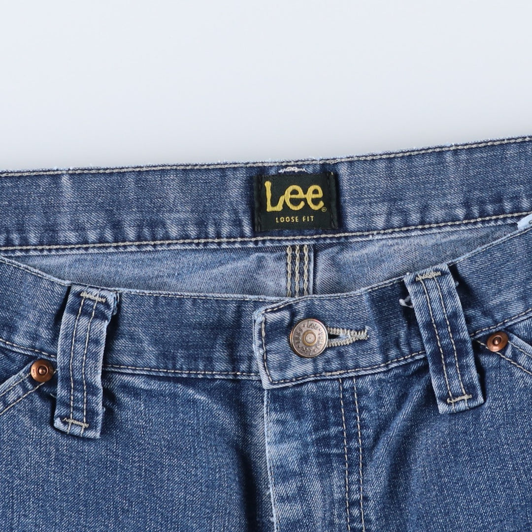 Lee LOOSE FIT denim painter pants for men, size w36 cotton blue type Vintage Second Hand
